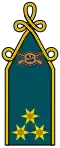 Százados in chemical protection