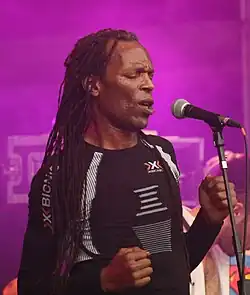 Roger performing at the Godiva Festival in Coventry, 2015