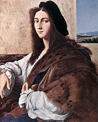 Portrait of a Young Man by Raphael, stolen at the behest of Hans Frank in 1939 and never returned; one of over 40,000 works of art robbed from Polish collections