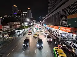 Ratchaprarop Road southbound