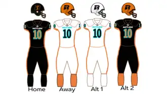 Arizona Rattlers uniforms