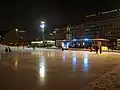 In winter time, the Rautatientori square hosts an ice skating rink.