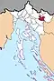 The location of the Municipality of Ravna Gora