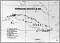 Reconnaissance objectives in Cuba, 1962.