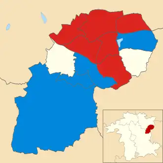2022 results map