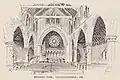 Redland Park congregational chapel interior 1902