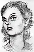 Early postmortem drawing of Jane Doe 59