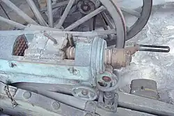 Reffye mitrailleuse mechanism