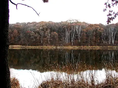 Portage Lake in early November