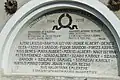 Plaque honouring World War I Hungarian heroes at the Reformed Church