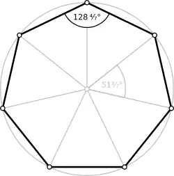 Regular heptagon