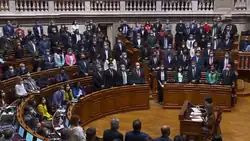 2022 State Budget debate: Opposition MPs voting against.