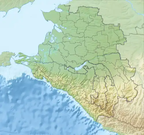 Phanagoria lies in the south of European Russia, between the Black Sea and the Sea of Azov