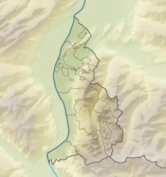 Vaduz is located in Liechtenstein
