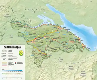Hohgrat is located in Canton of Thurgau