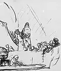 drawing, 1642
