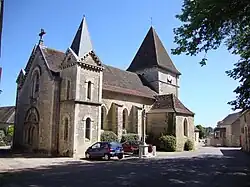 The church in Remigny