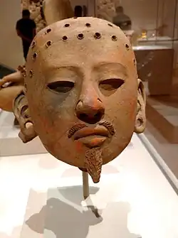 Portrait head from Remojadas, 250–550 CE