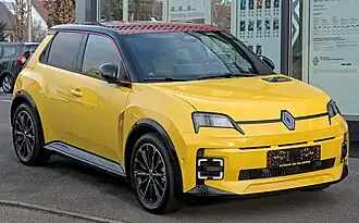 Renault 5 EV concept at IAA Mobility 2021