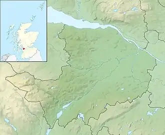 Renfrew Castle is located in Renfrewshire