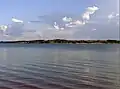 The reservoir seen from Avaré campground