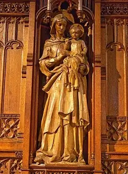 Reredos in Egremont.