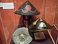 Japanese jingasa worn by samurai