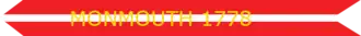 Revolutionary War Army Battle Streamer Monmouth 1778