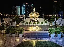 Rex Hotel rooftop bar