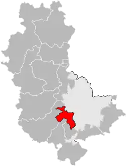 Location of Brignais
