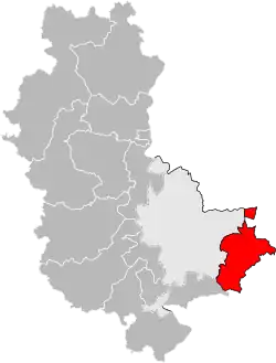 Location of Genas