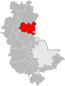 Location of Gleizé
