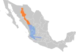 Map of range