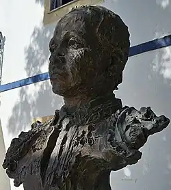 Bust of Ricardo Chibanga, Golegã, 2020