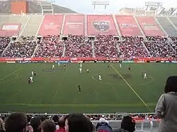 Real Salt Lake v LA Galaxy soccer, May 2008