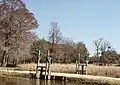 Rice mill 'trunk' site in Lowcountry plantations area