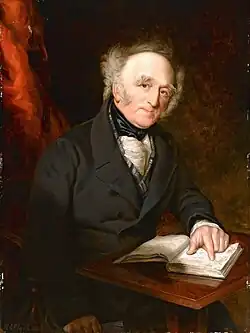 Portrait of Thomas Gray by Richard Augustus Clack