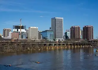Richmond, the capital and third-largest city