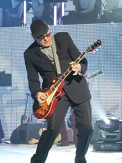 Nielsen performing in February, 2011