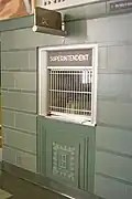 Former parcel post window