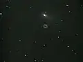 Image of fragment C passing the Ring Nebula taken on 7 May 2006 at St. Francis Xavier University in Antigonish, Nova Scotia, Canada