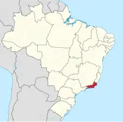 Location in Brazil