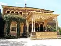 The porte-cochere