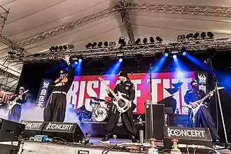 Rise of the Northstar performing at With Full Force in Germany, 2018.