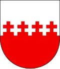 embattled in crosses, Finnish heraldry