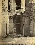 Palace of the emperors. Caligula's bridge, before 1889