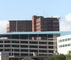 River Valley Plaza Peoria Skyline Panoramic (cropped)