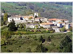 The mediaeval village of Riverie