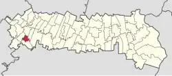 Location in Ialomița County