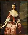 Mrs. Lucy [Waldo] Winslow [6] by Robert Feke